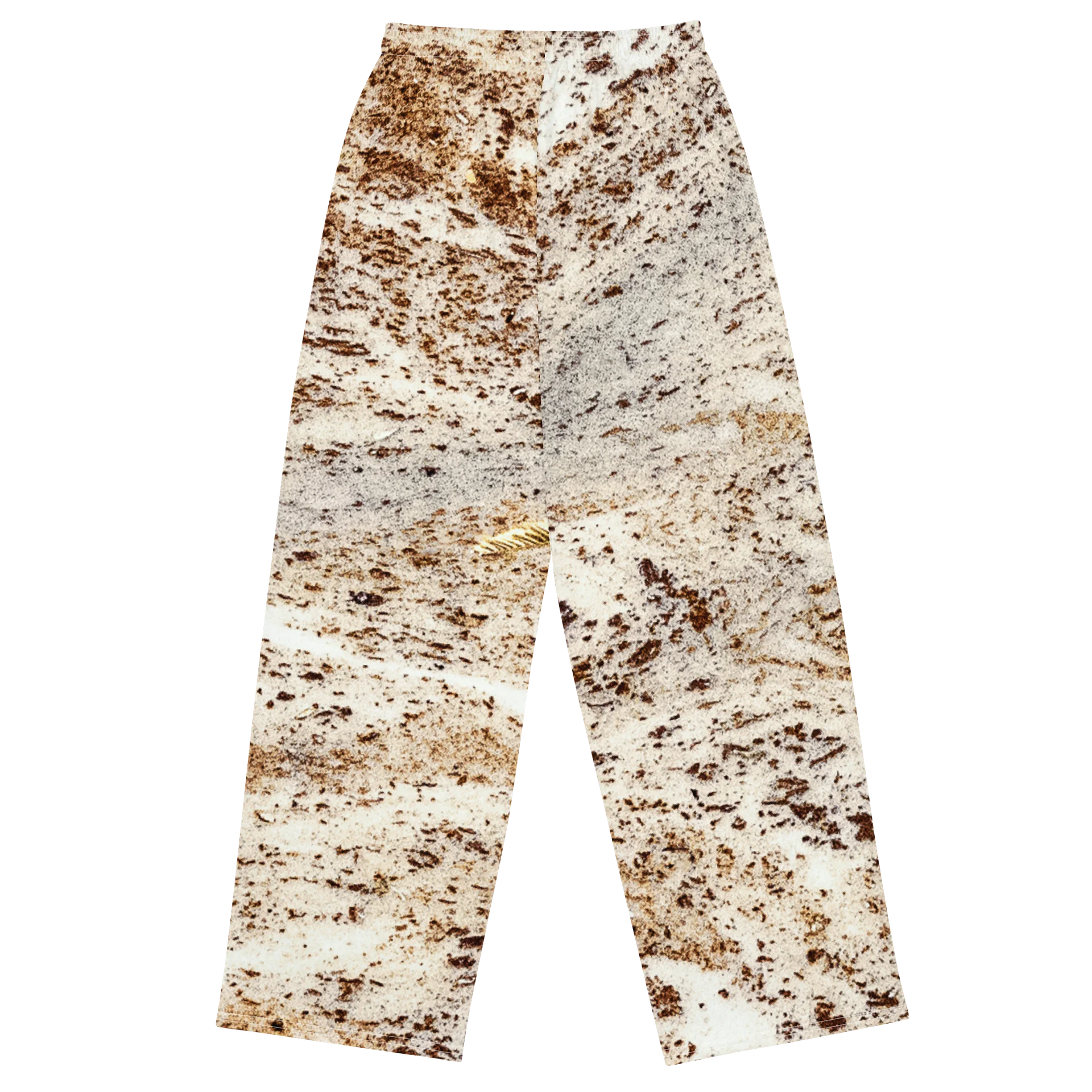 Espresso Swirl Unisex All-Over Print Fluid Mocha Wide-Leg Pants product image (2)