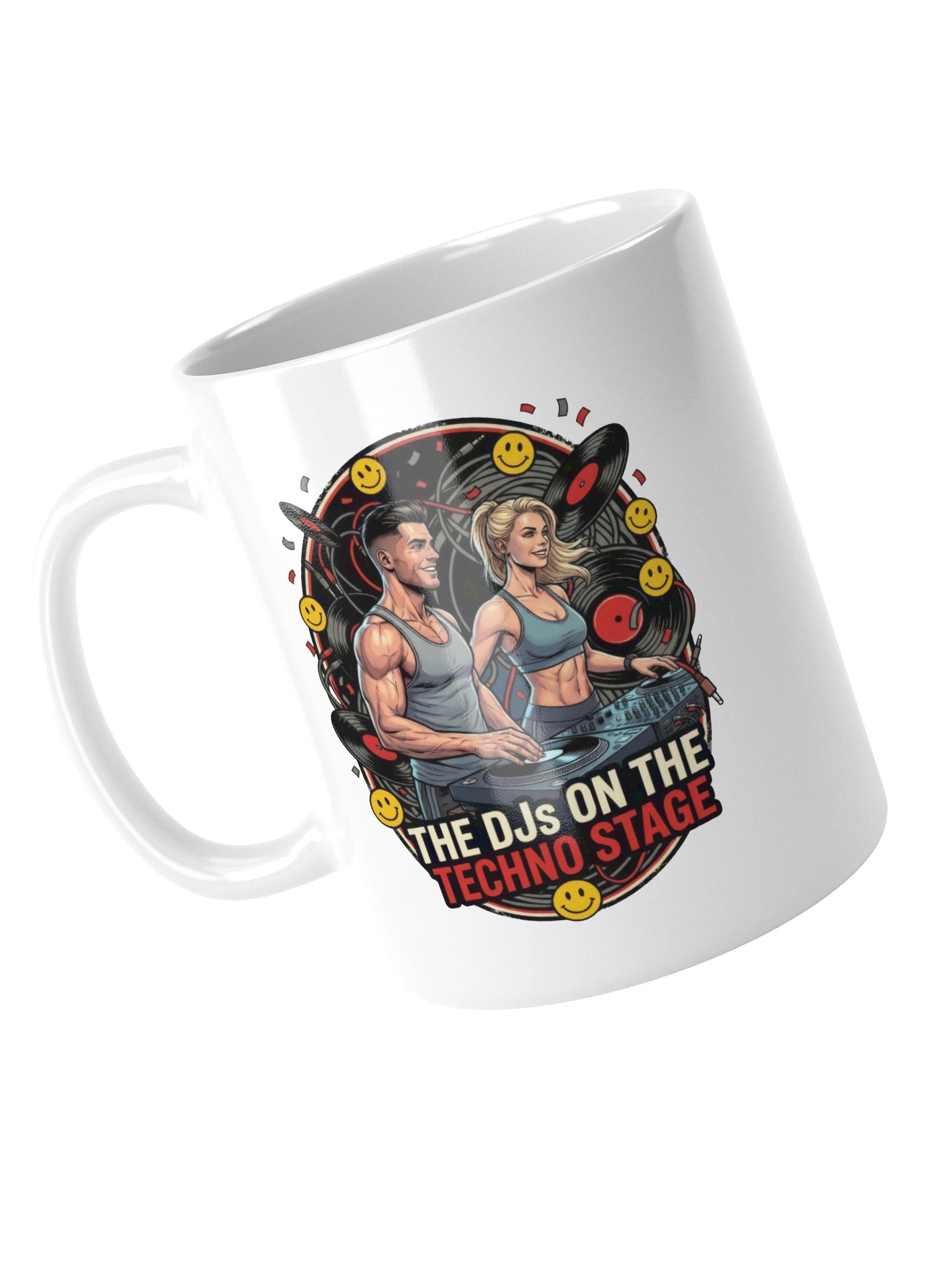 The DJs on the Techno Stage Mug product image (5)