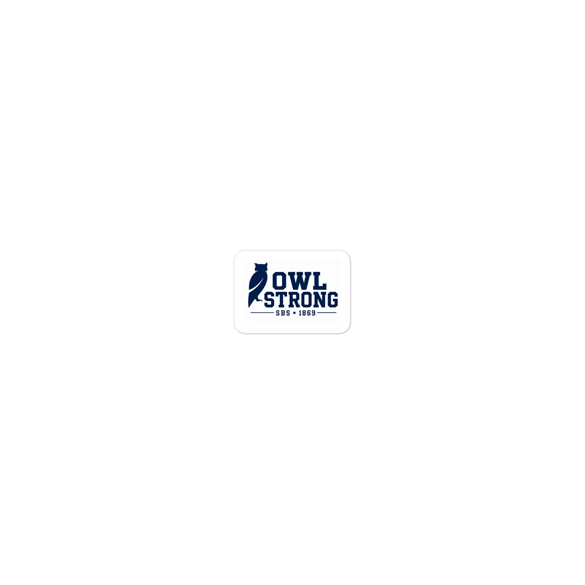 OWL STRONG Die-Cut Sticker product image (1)