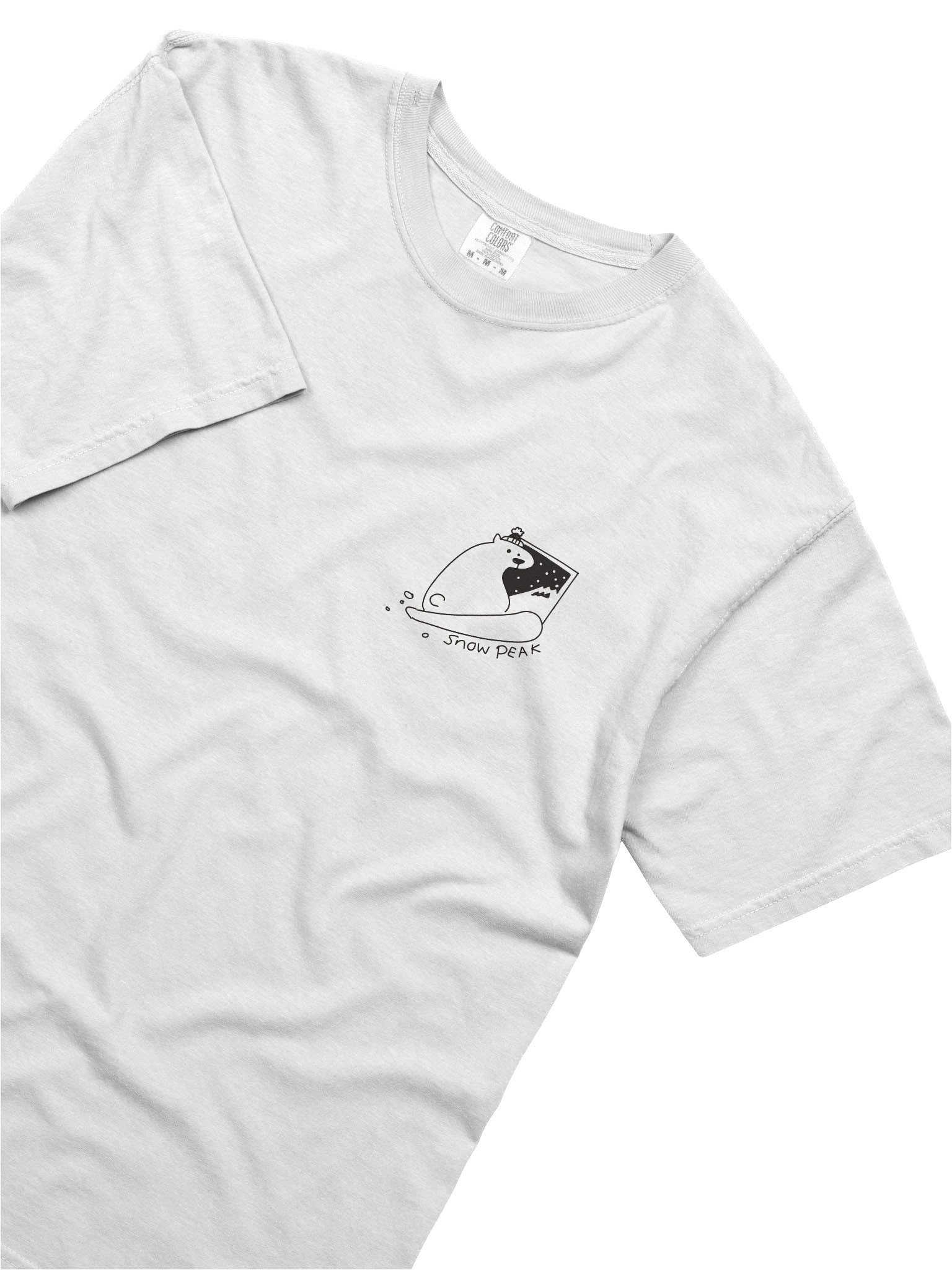 Snow peak polar bear T-shirt product image (5)