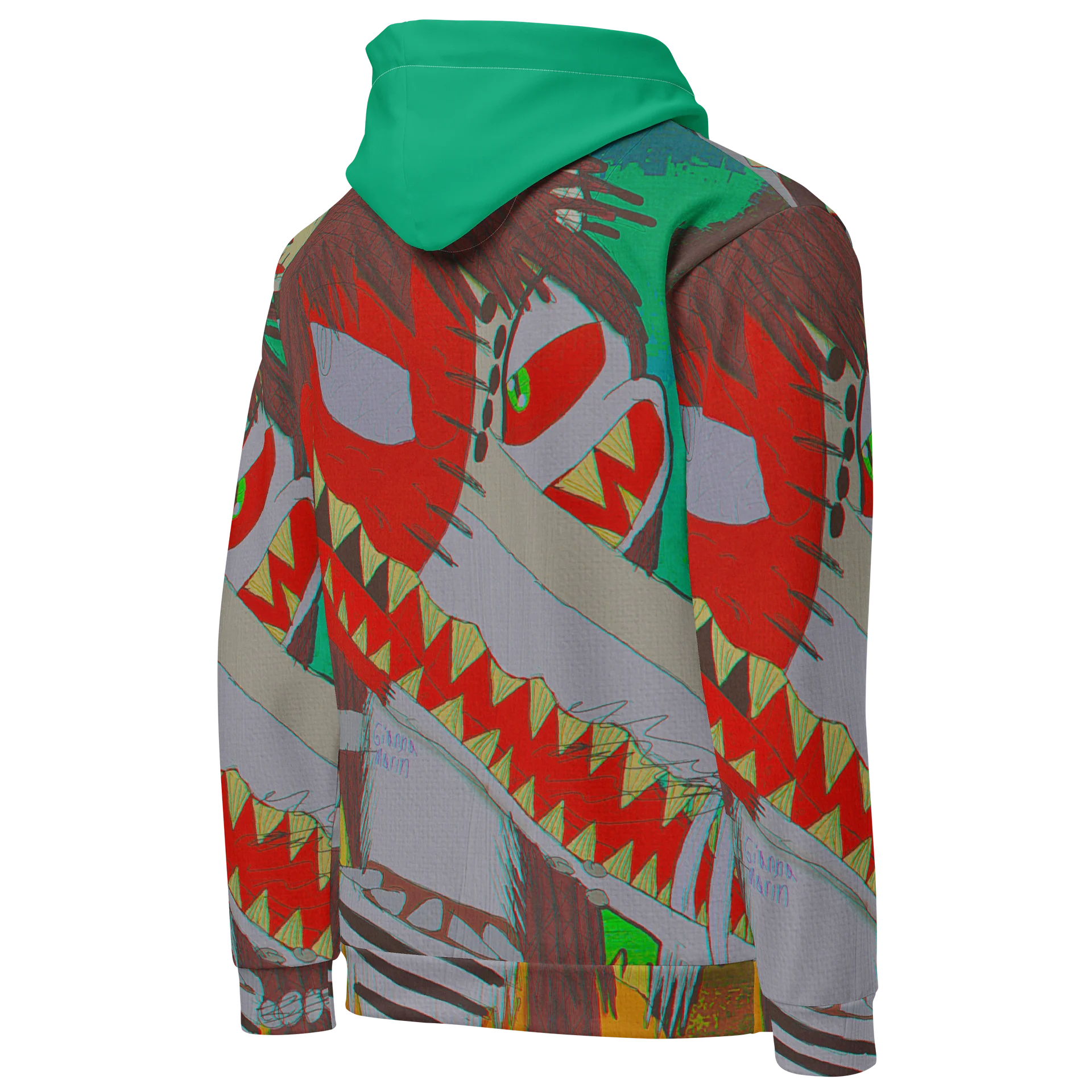 Maceo Grins All-Over Print Hoodie product image (4)
