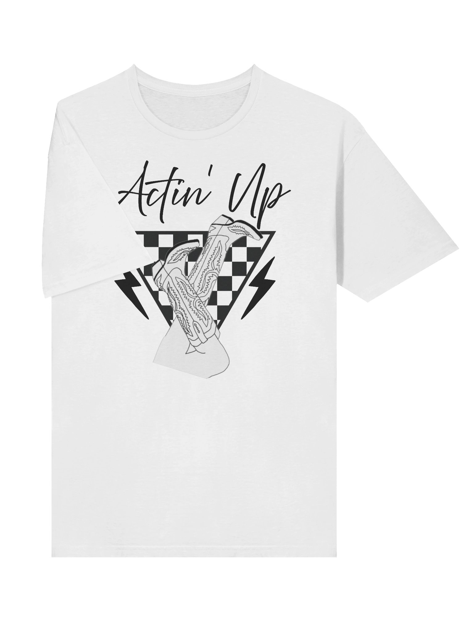 Actin' Up Unisex Super Soft Graphic Tee 🤠 product image (5)