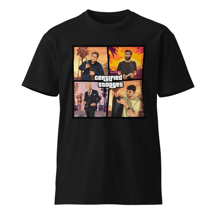 Certified Stooges GTA Style - T-Shirt product image (1)