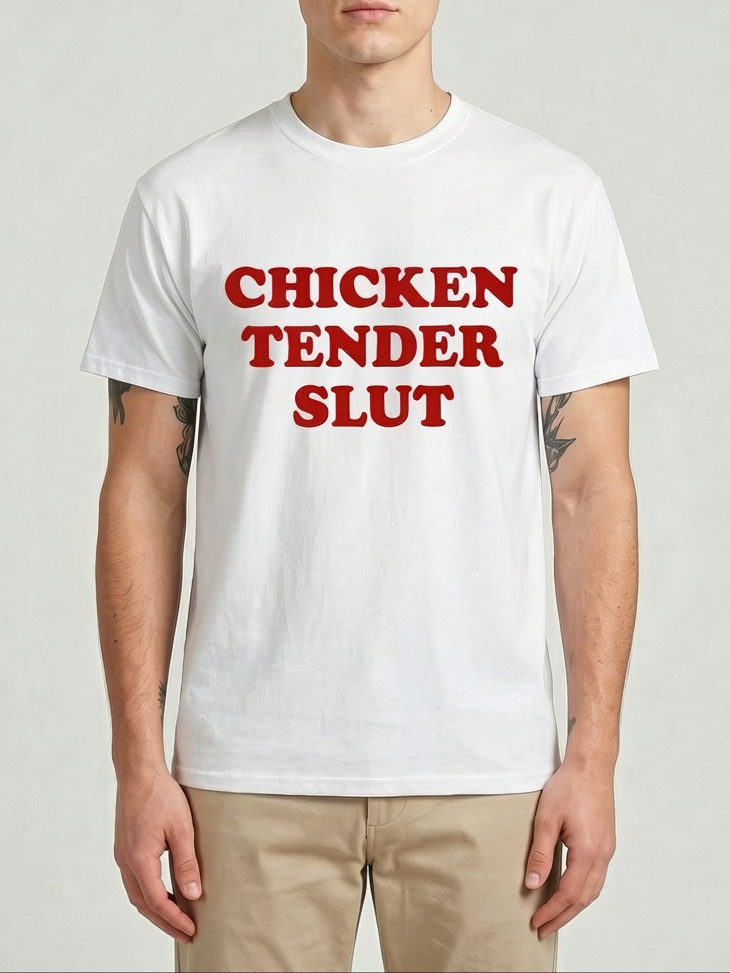 Chicken Tender Slut Funny Sarcastic - Unisex T-Shirt product image (1)