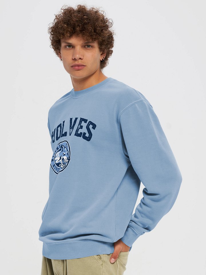 Wolves Pigment Died Sweatshirt product image (1)