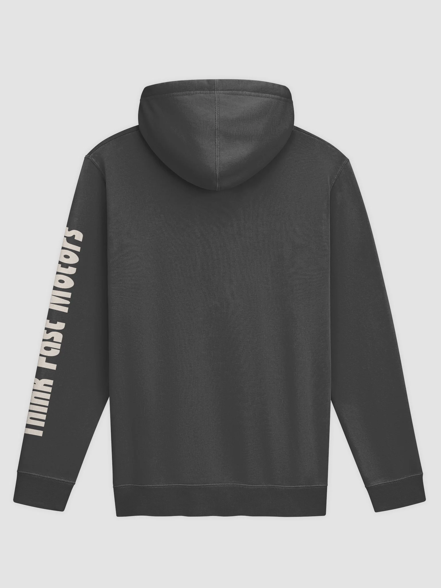 Think Fast Pigment-Dyed Wheel Hoodie - Black product image (2)