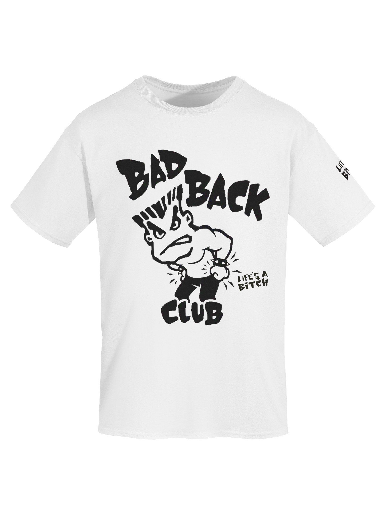 Bad Back Club - White T Shirt product image (7)
