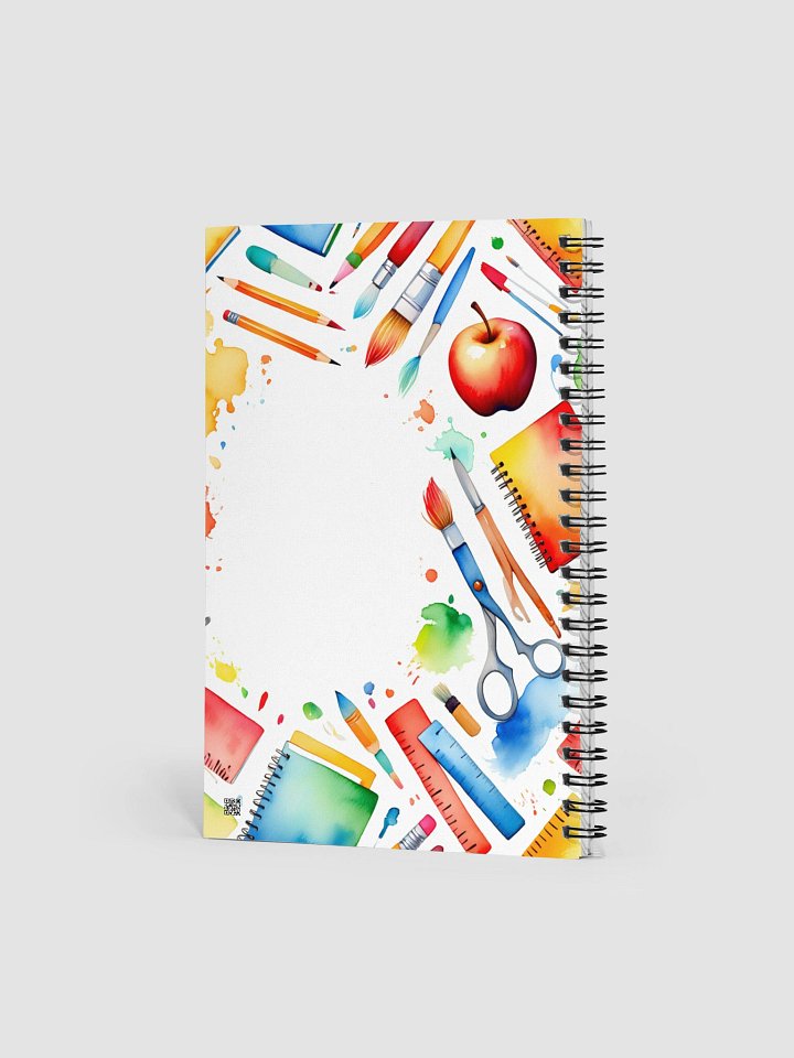 Artistic Splatter Spiral Notebook product image (2)