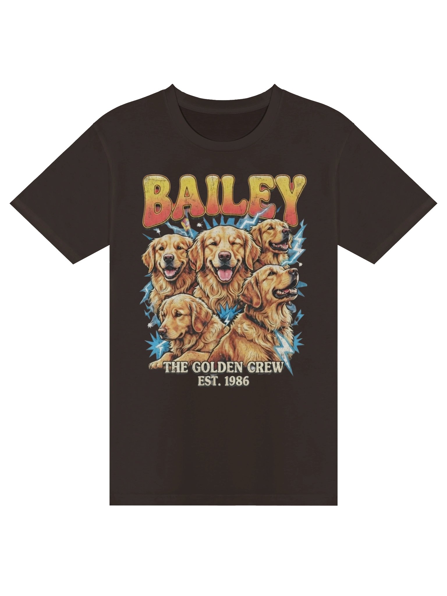 Bailey Golden Retriever Vintage T-Shirt product image (2)