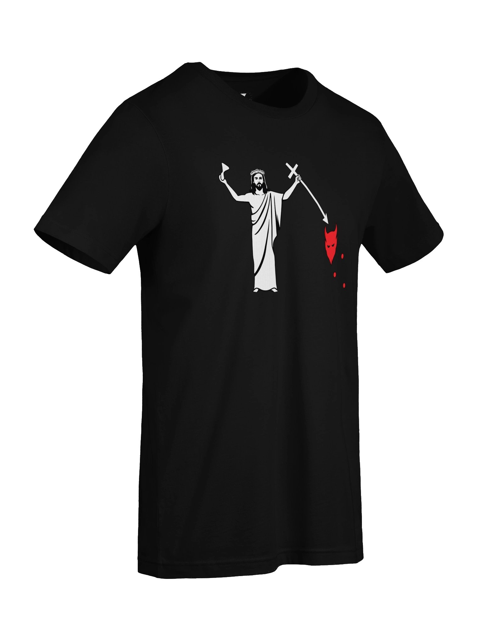 Jesus Devil Graphic Tee product image (2)