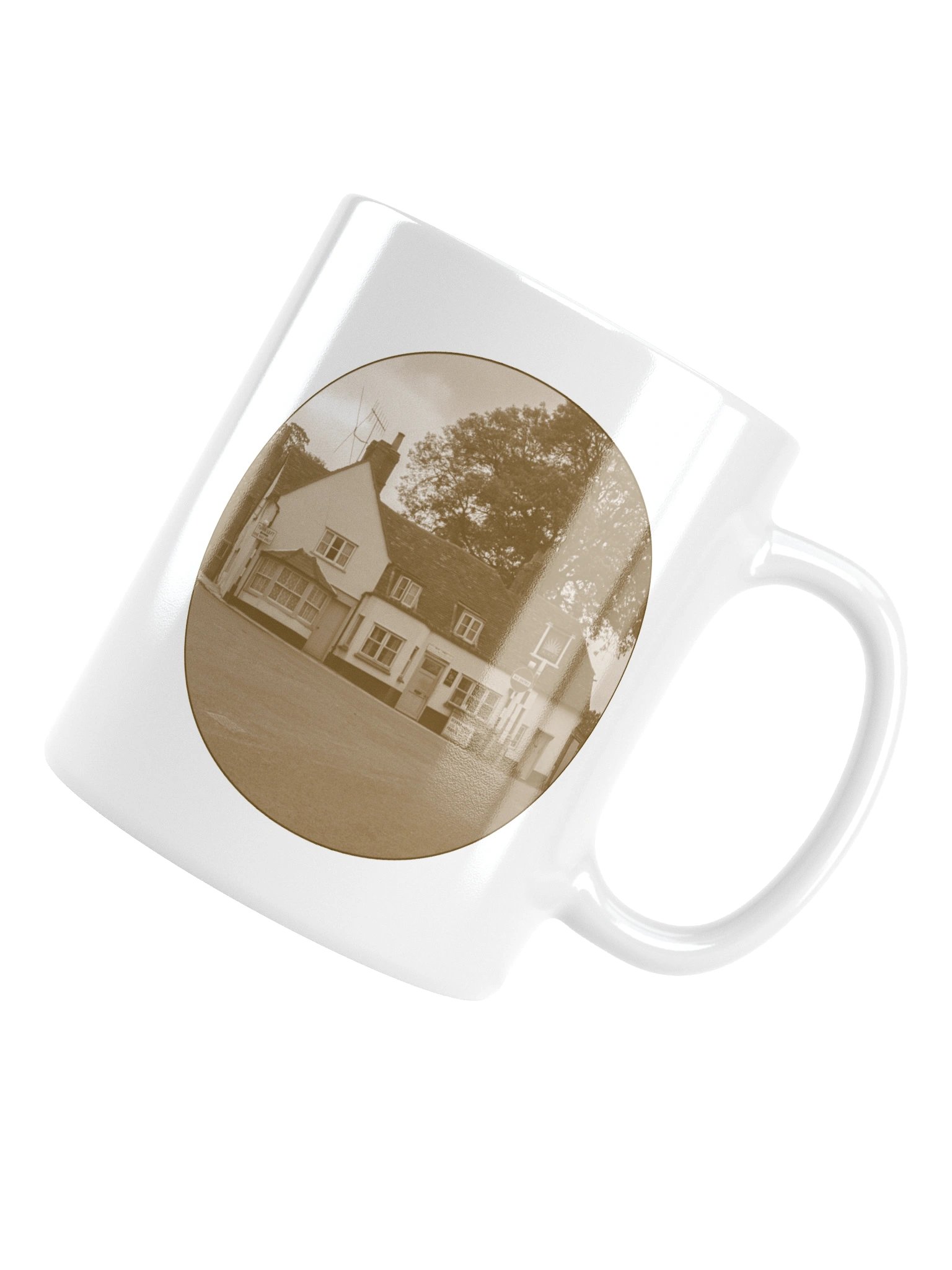 White Mug - Rising Sun product image (5)