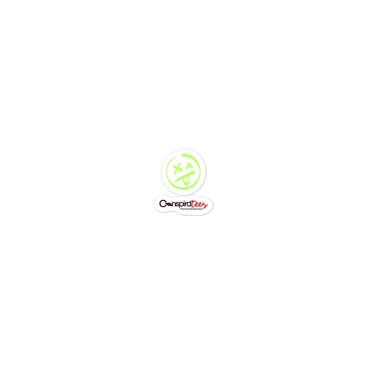 Poisoned Smiley Die-Cut Sticker product image (2)