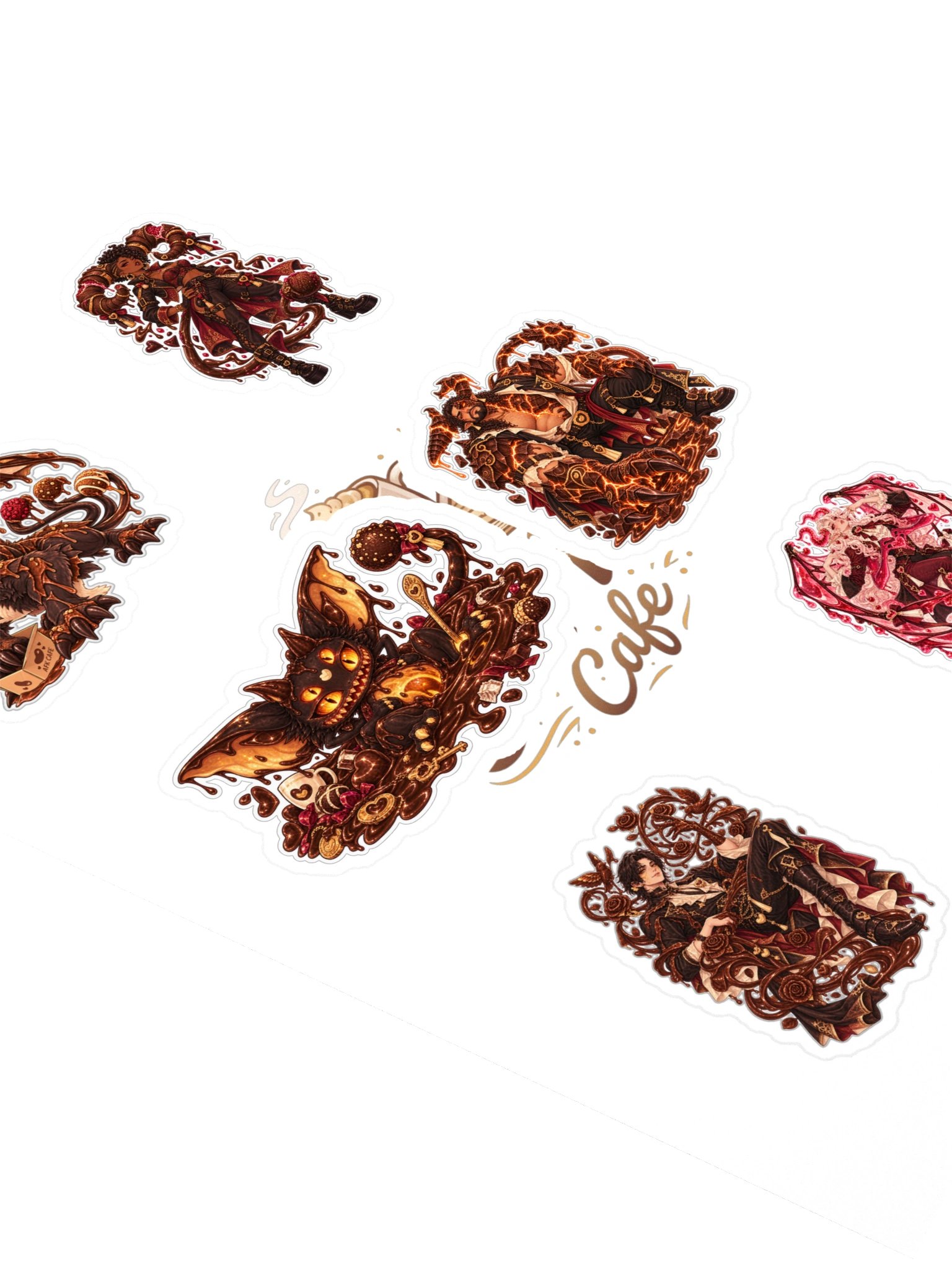 Midnight Truffles: Demons — 6 Sticker Pack product image (2)