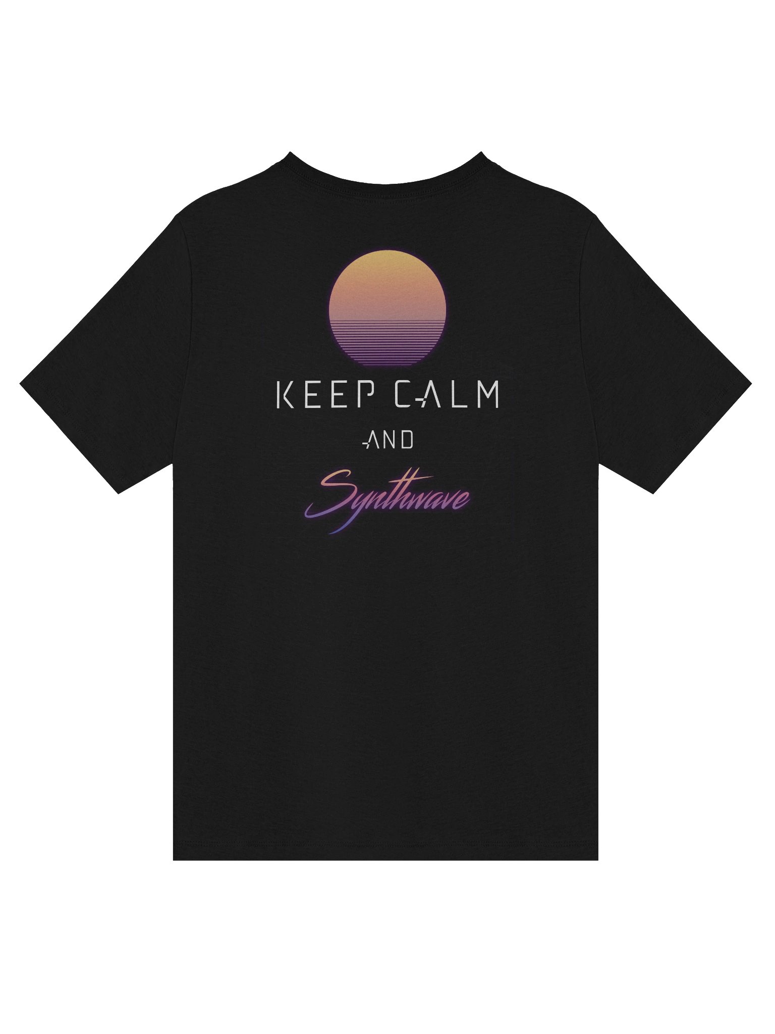 Keep Calm and Synthwave Women's V-neck product image (26)