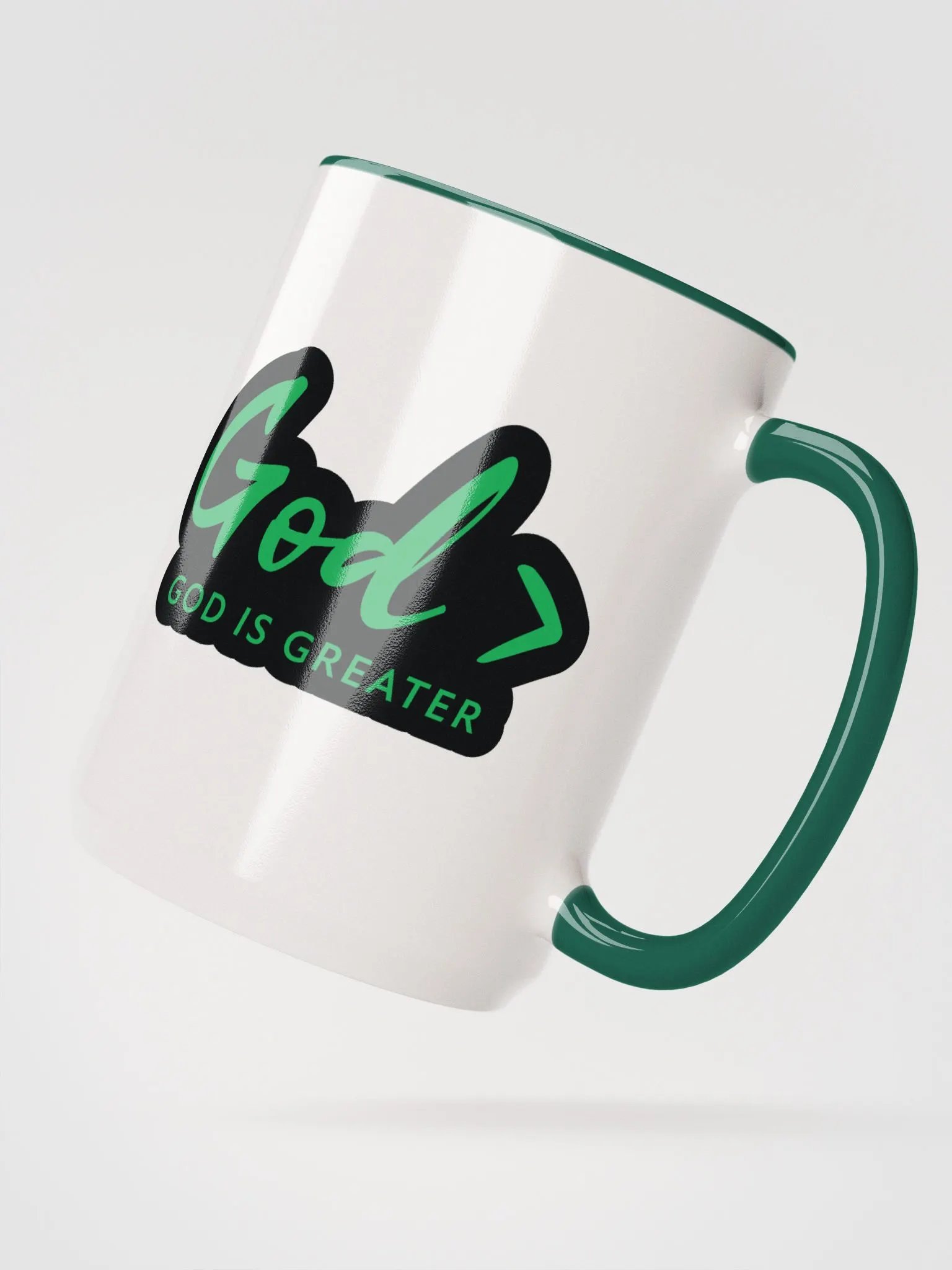 God > CLASSIC GREEN MUG product image (3)