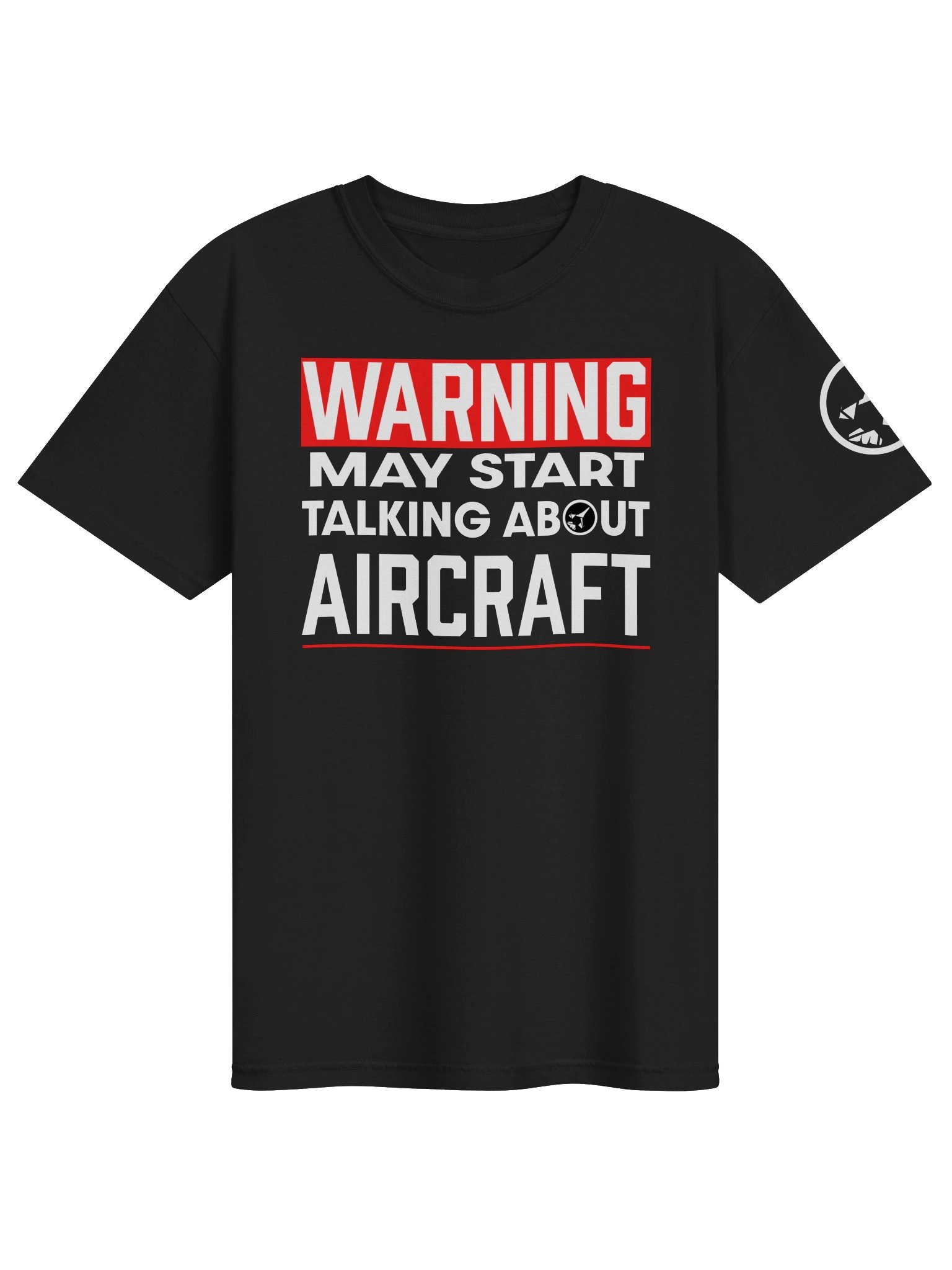 Airplane Warning T-shirt product image (1)