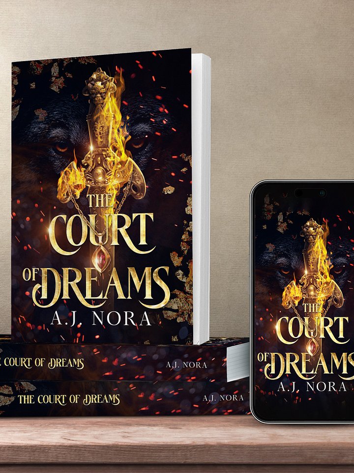 The Court of Dreams - Signed Paperback (Kingdoms of Kaelum #1) product image (1)