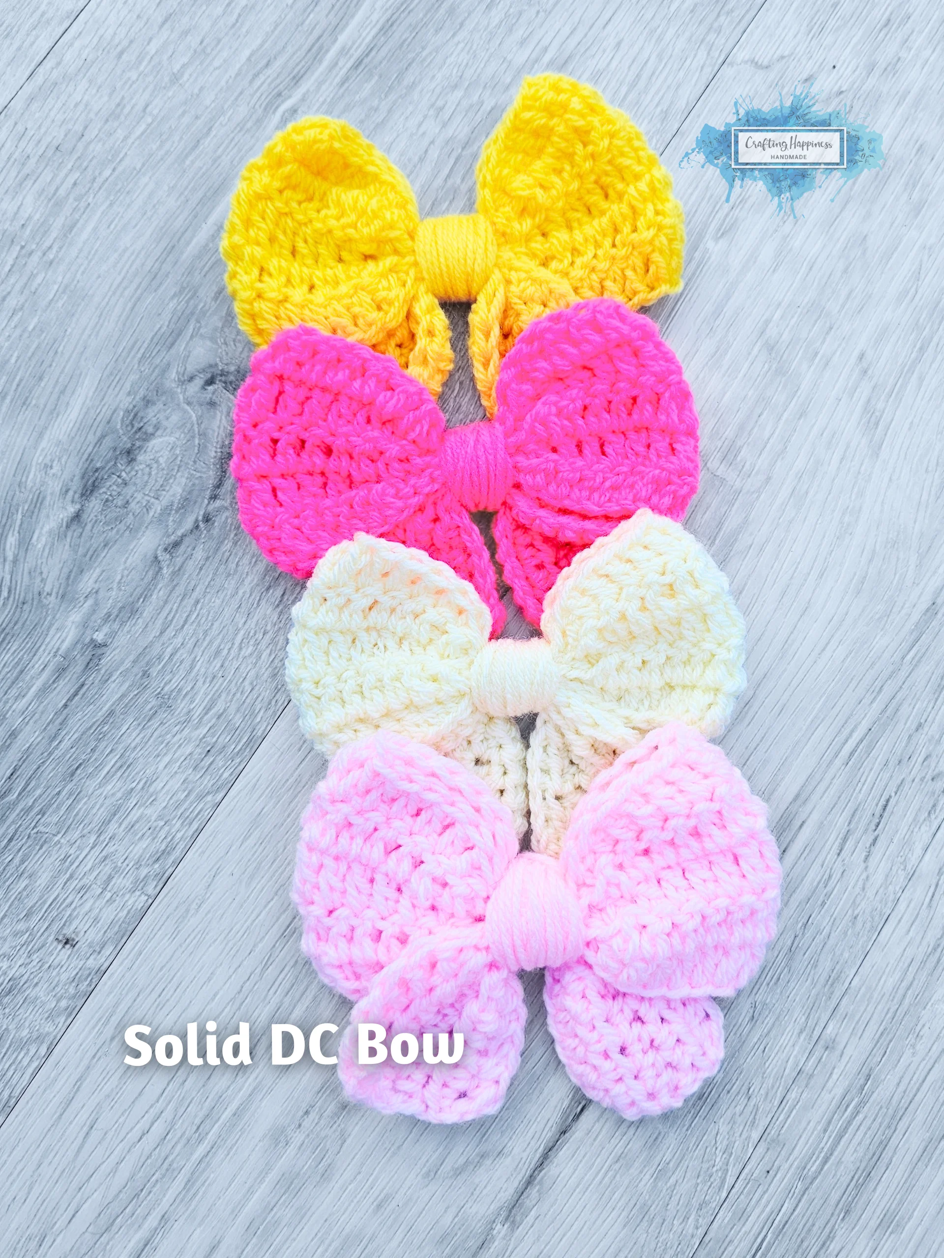Crochet Bow Patterns | 4 Easy Accessory Designs (PDF) product image (4)