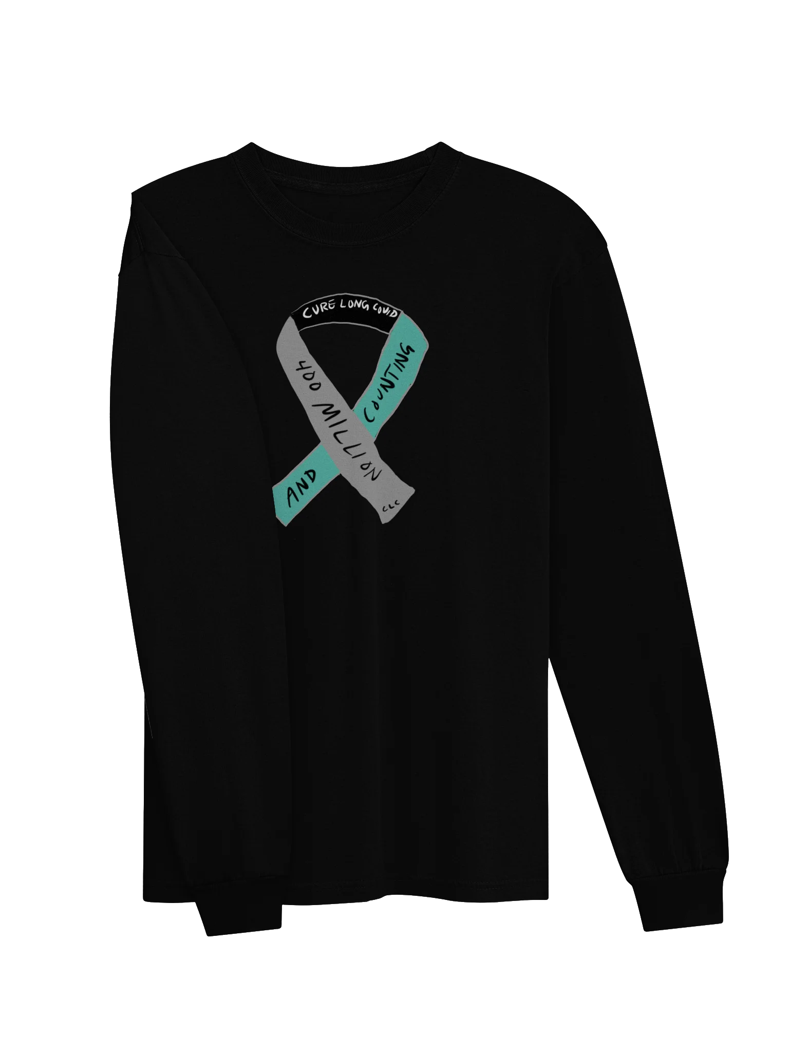 400 Million and Counting long sleeve tee product image (14)