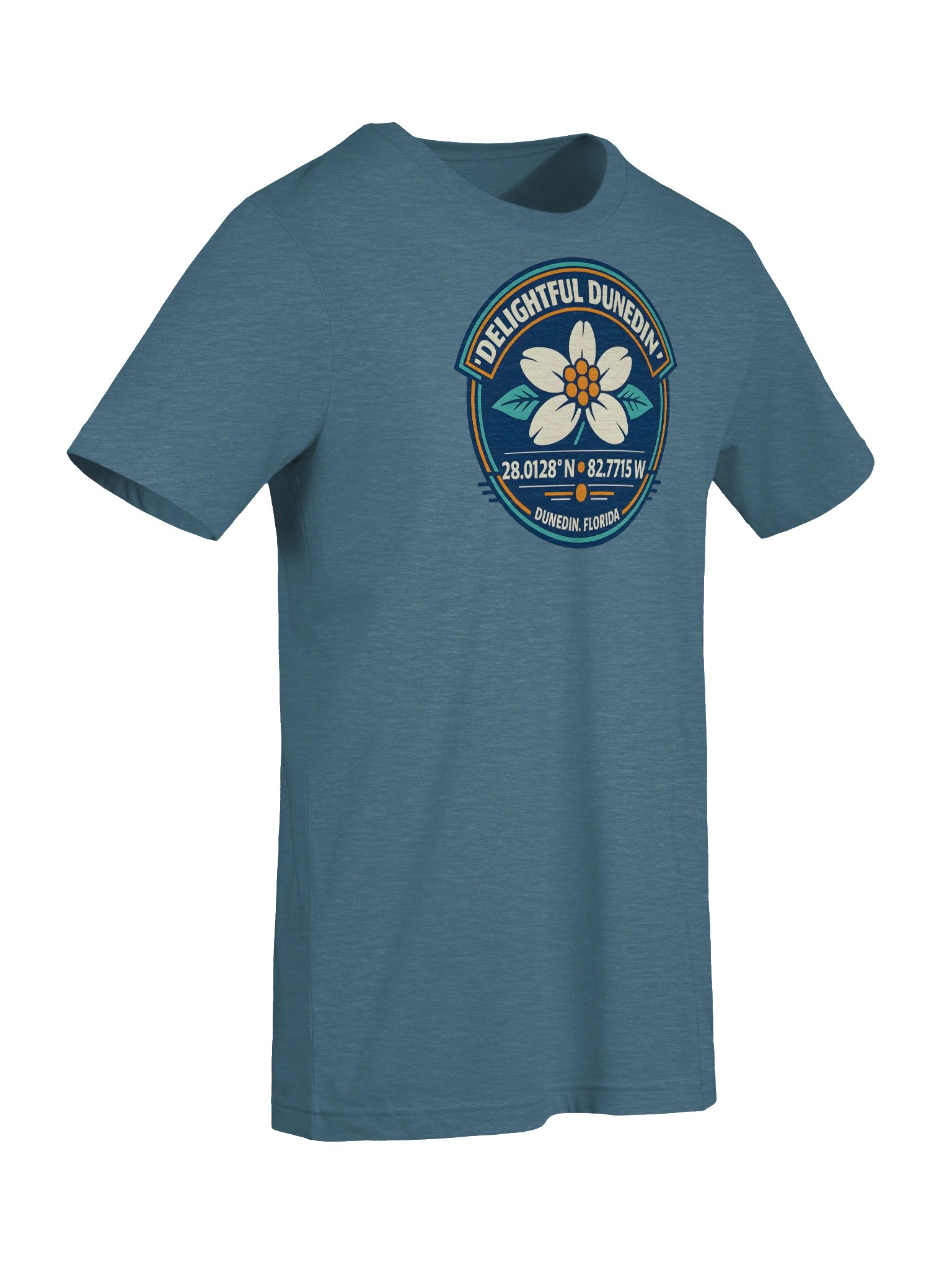 Delightful Dunedin Heritage Badge Tee product image (9)