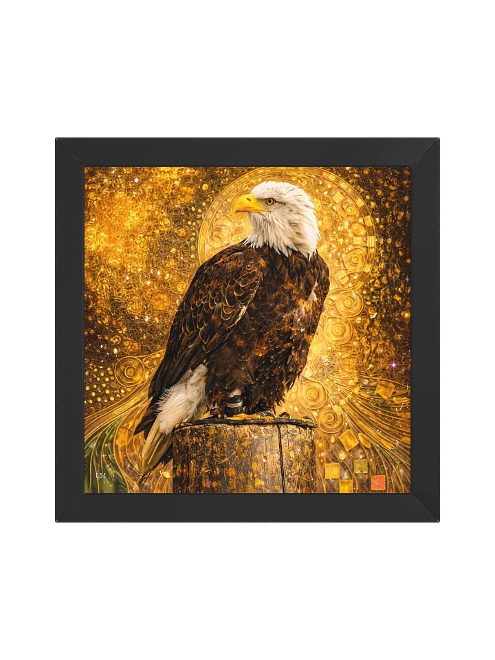 Majestätischer Adler im goldenen Jugendstil product image (7)