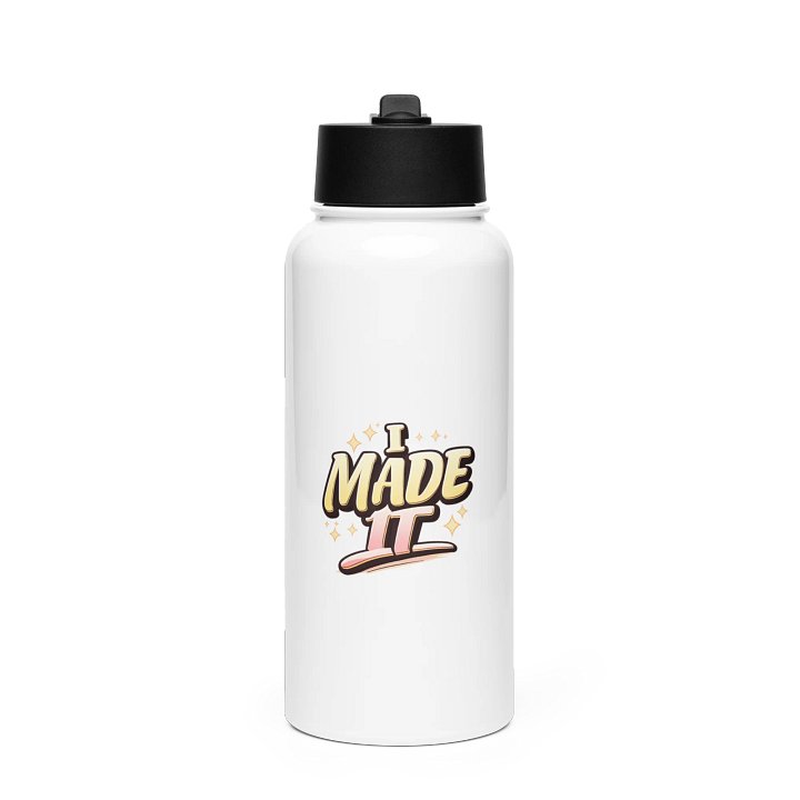 I Made It Stainless Steel Water Bottle product image (1)