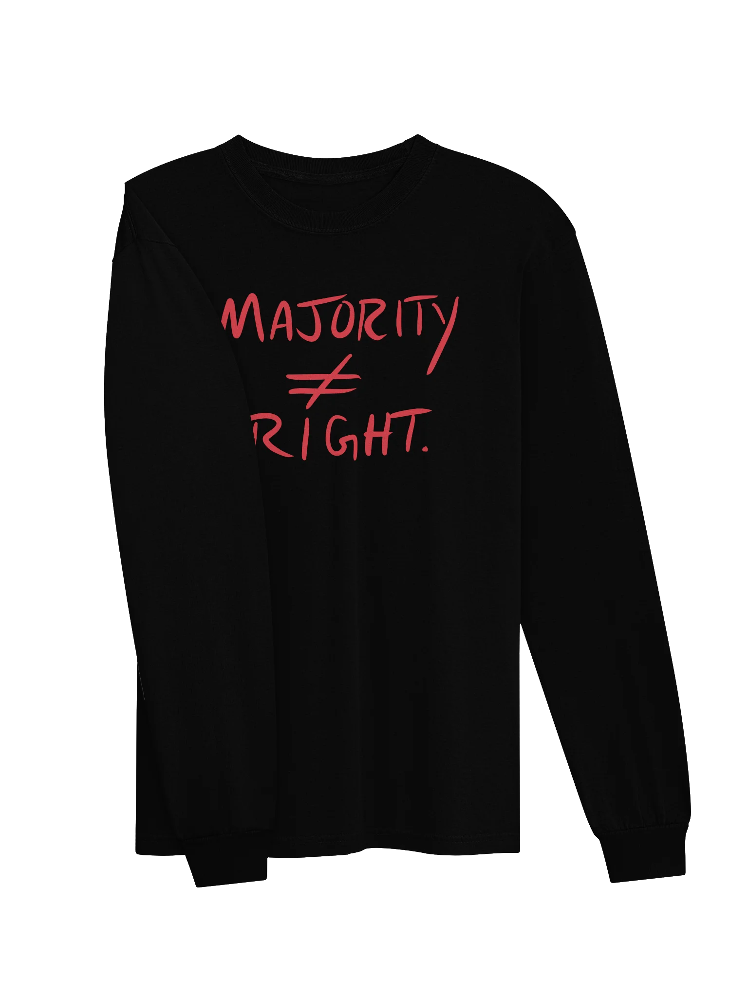 Majority ≠ Right long sleeve tee product image (14)