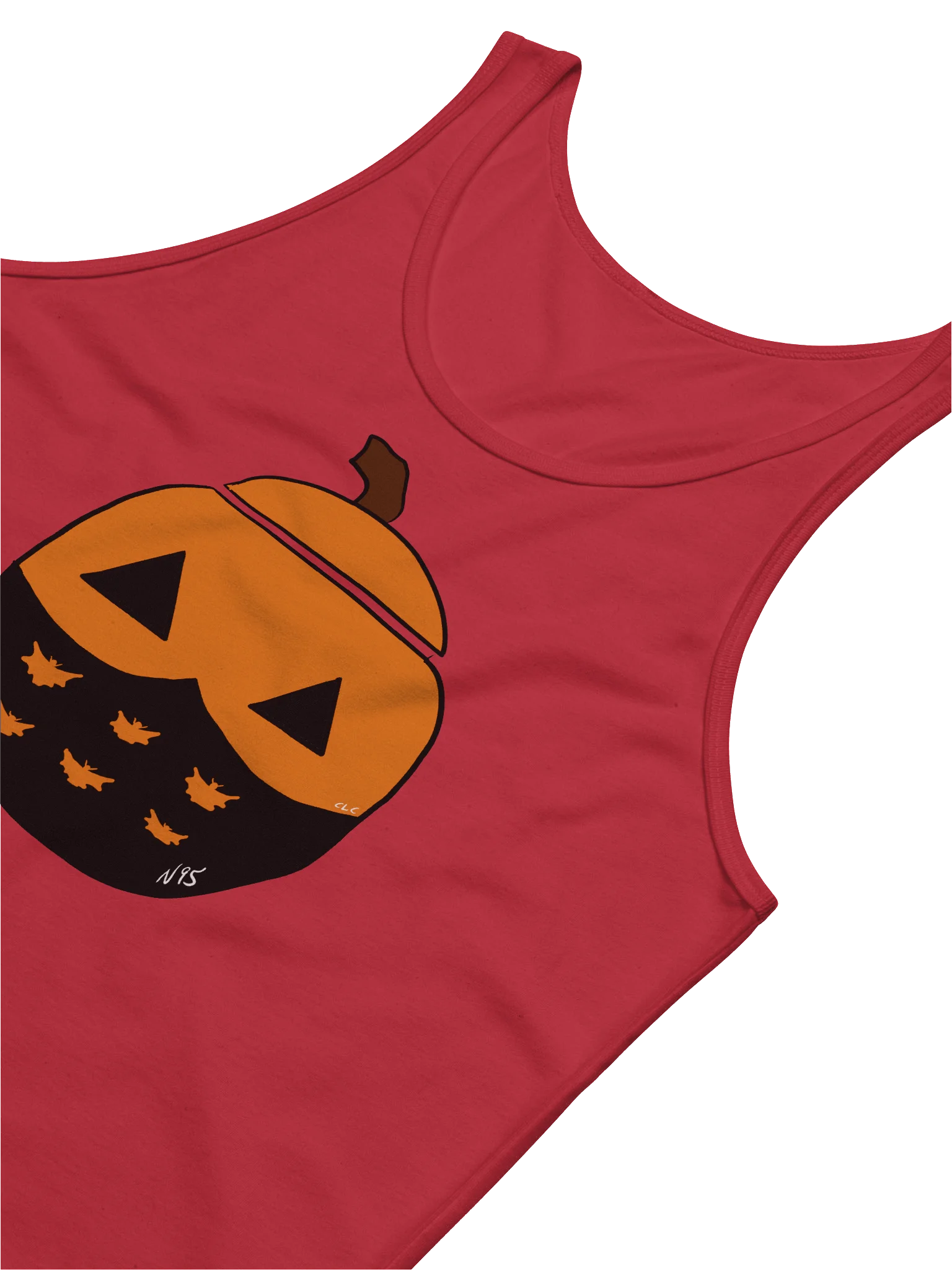Mask-O-Lantern tank (black mask) product image (3)