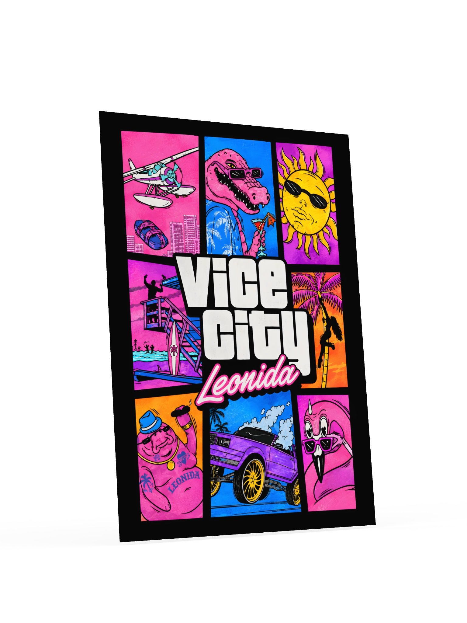 GTA VI Vice City Leonida Poster - GTA 6 Collectible product image (4)