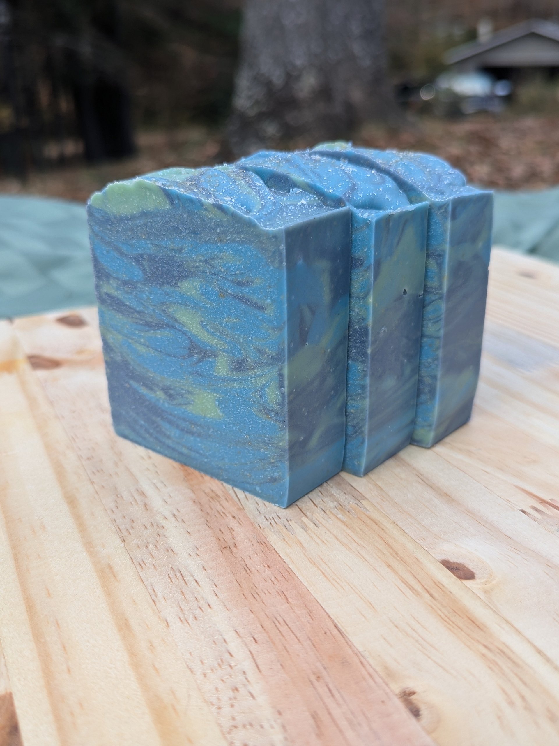 Blueberry Cold Process Goat Milk Soap product image (1)