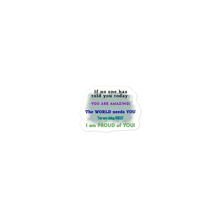 Proud Sticker product image (1)