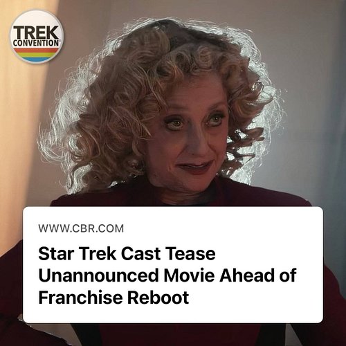 Star Trek Cast Tease Unannounced Movie Ahead of Franchise Reboot 
https://trkcon.in/LIvSL 

#StarTrek60  #STLV26 #StrangeNewW...