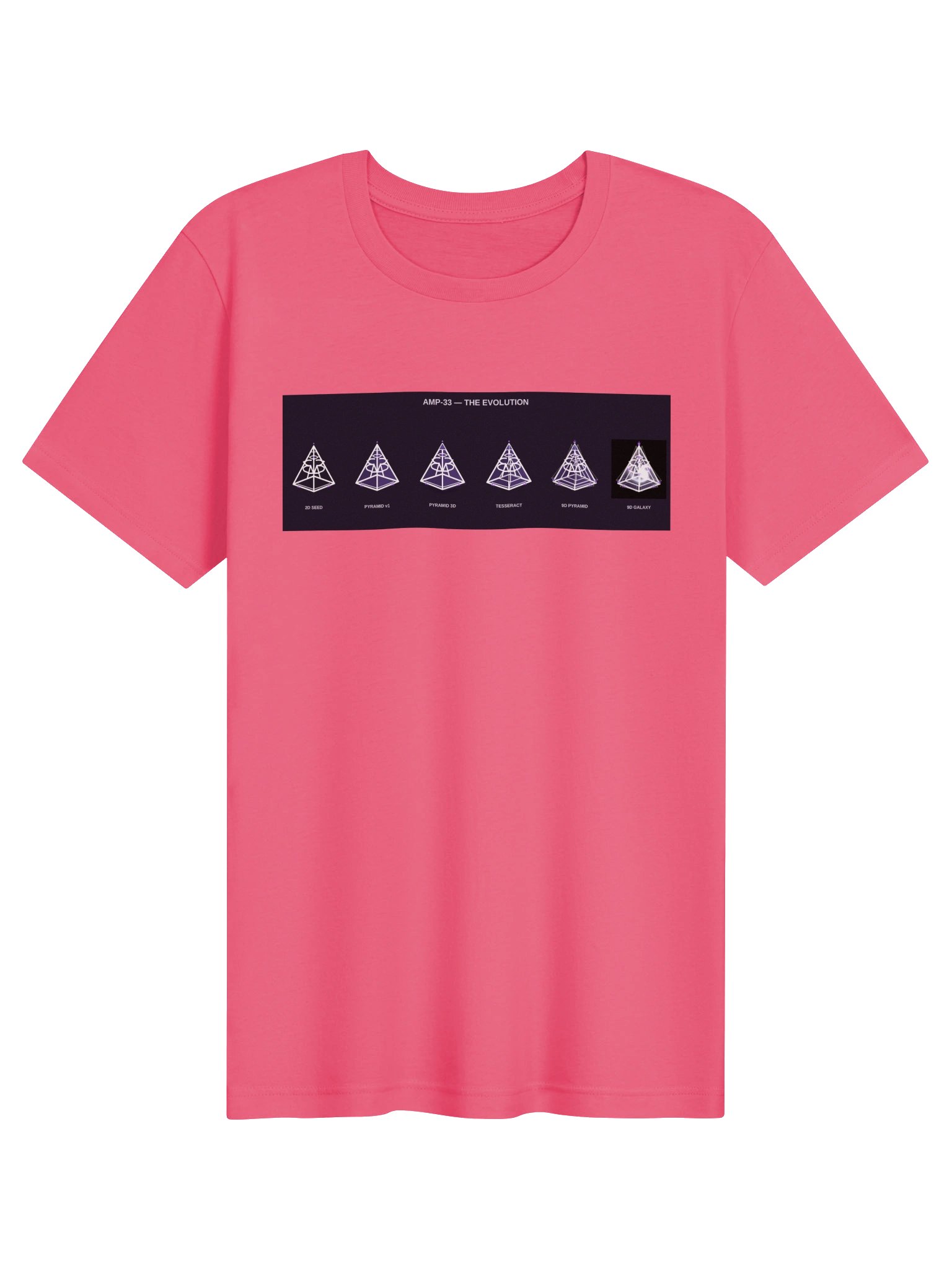 AMP-33 — The Evolution Tee — Pink product image (1)