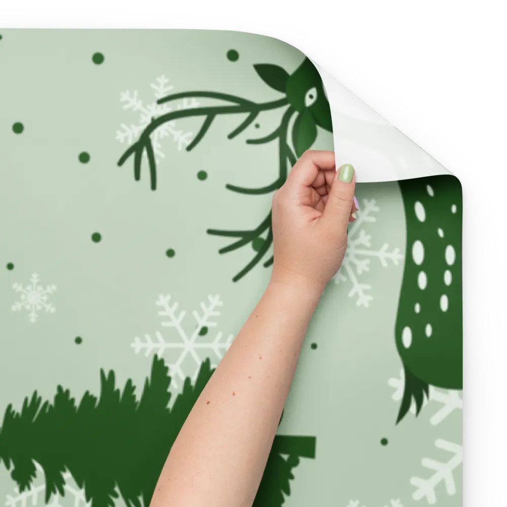 Reindeer Wrapping paper product image (9)