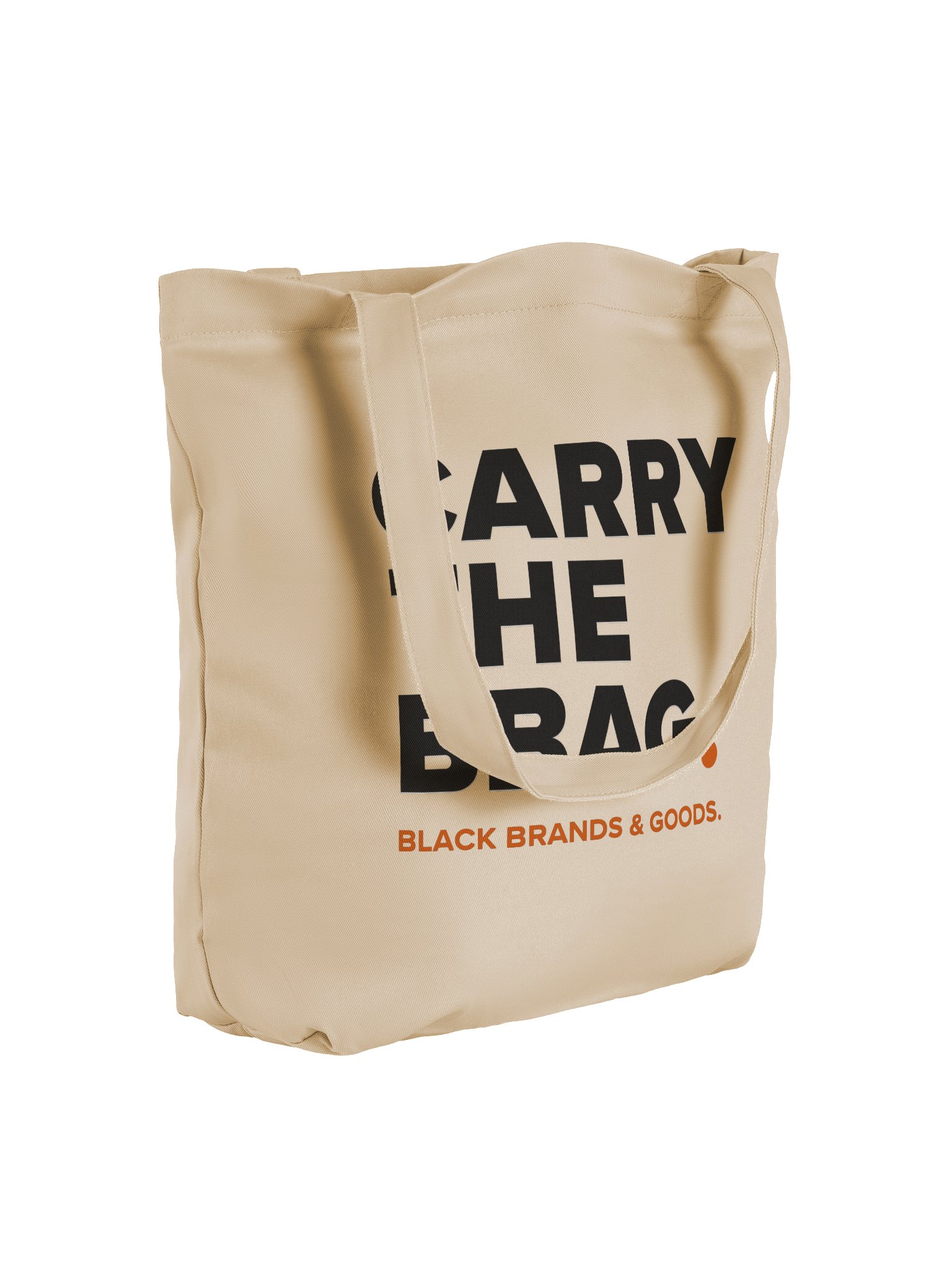 CARRY THE BBAG. Natural Canvas Tote product image (4)