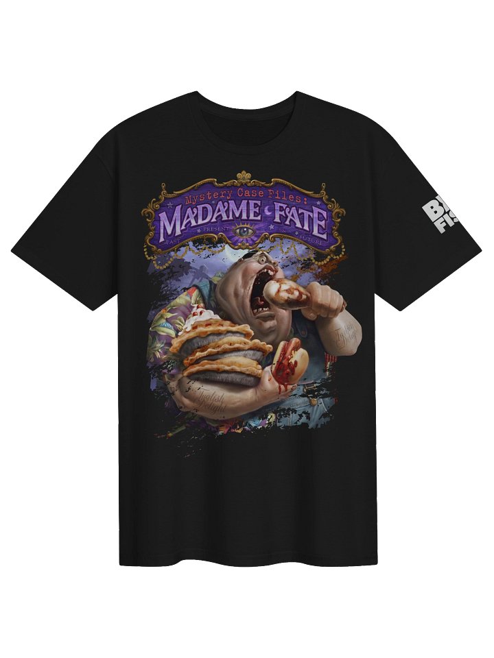 Mystery Case Files: Madame Fate - Franco the Fat Man Graphic Tee product image (1)
