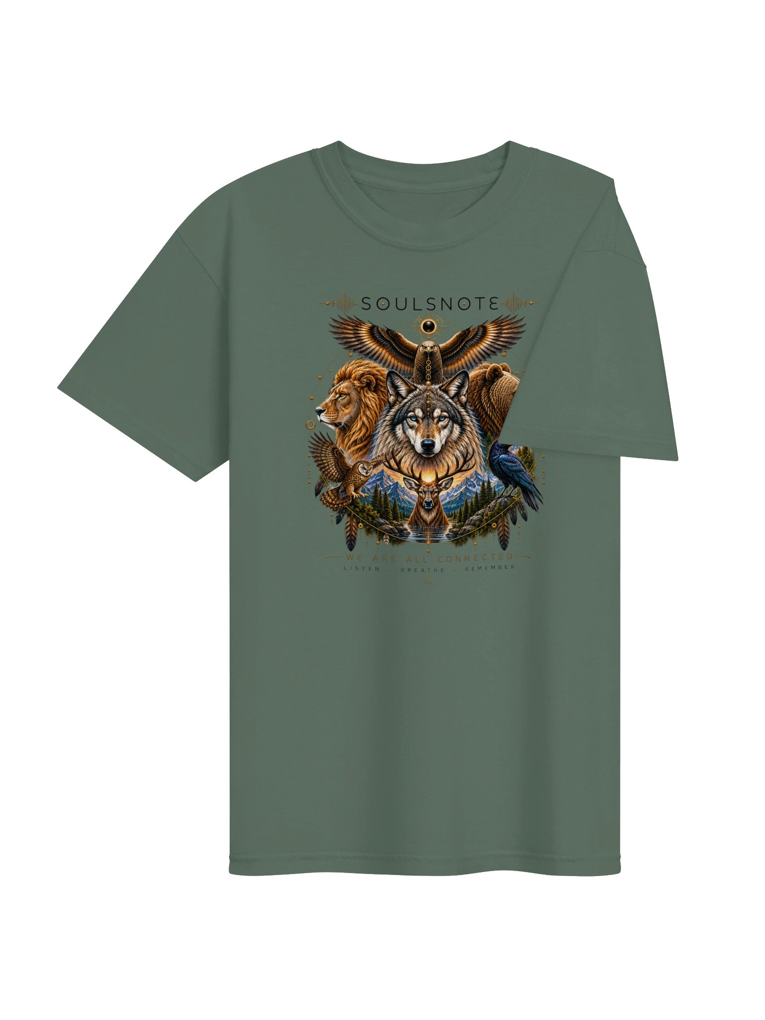 SOULSNOTE SPIRIT ANIMAL - UNISEX TEE product image (84)