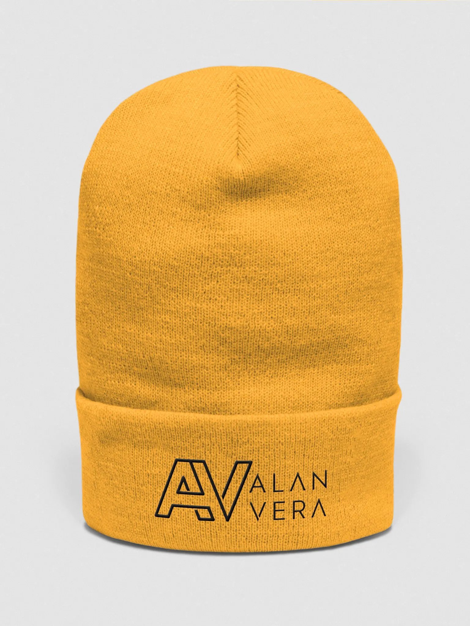 Alan Vera Black Logo Beanie product image (1)