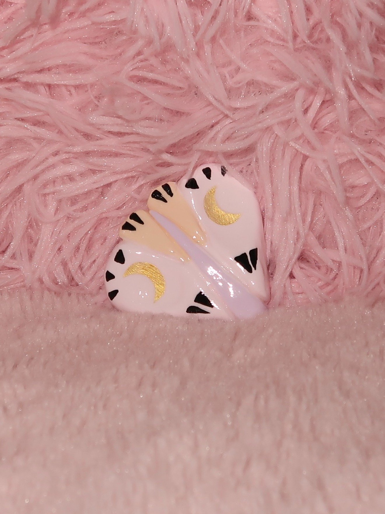 Pastel Moon Moth - Worry Stone product image (10)