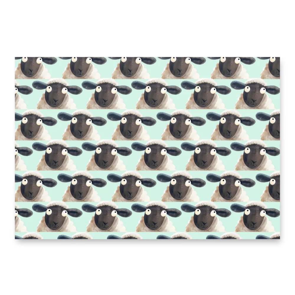 Funny Sheep Wrapping paper product image (1)