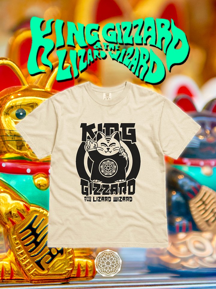 KING GIZZARD AND THE LIZARD WIZARD CAT T-SHIRT product image (1)