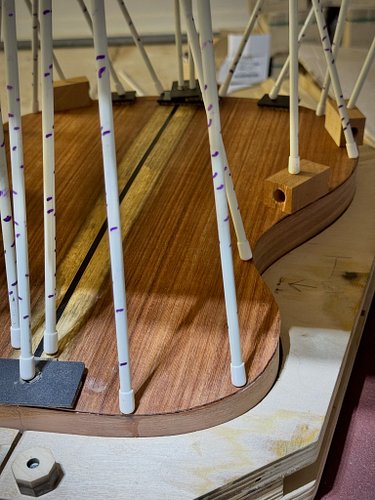 A little go-bar action to get the back glued on the box. 

#luthier #guitar #lookgoodsoundgood