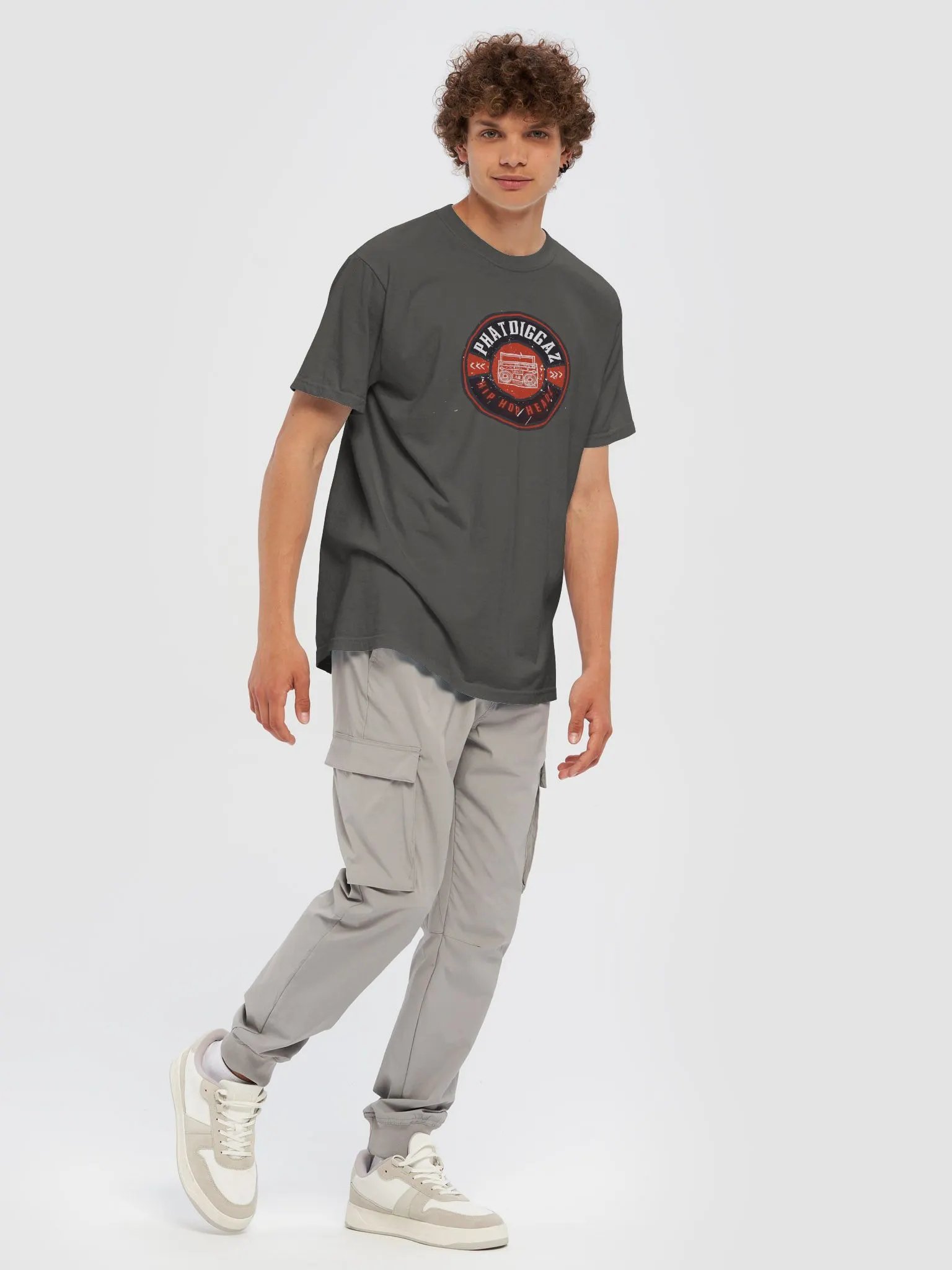 PhatDiggaz Logo Retro Gris product image (7)