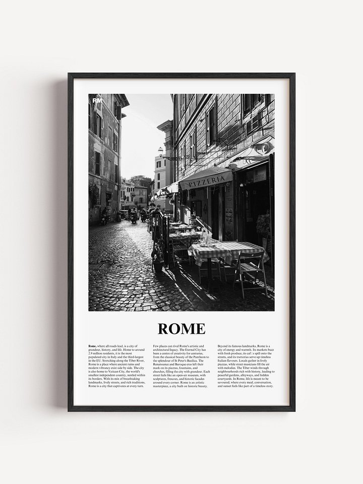 Rome 05 Newspaper Poster product image (1)