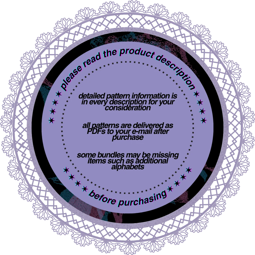 Traditional Florals Sugar Plum Spice Christmas Stocking Pattern Set product image (5)