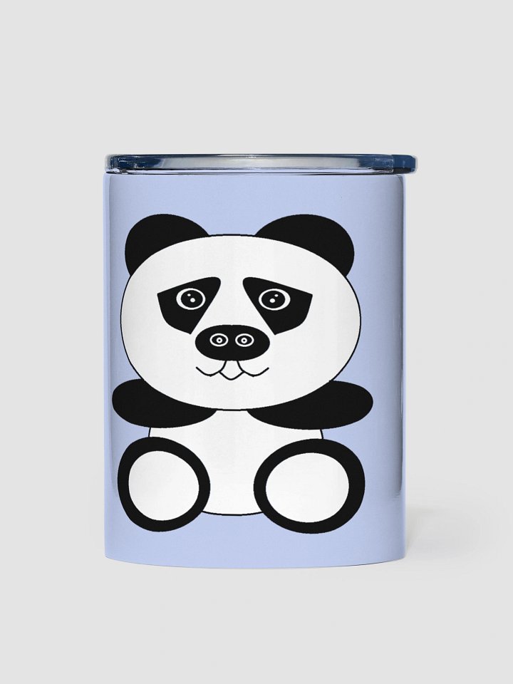 Panda Sketch 10oz Stainless Steel Tumbler product image (1)