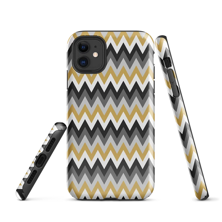 Minimalist Chevron Zigzag iPhone Tough Case product image (1)