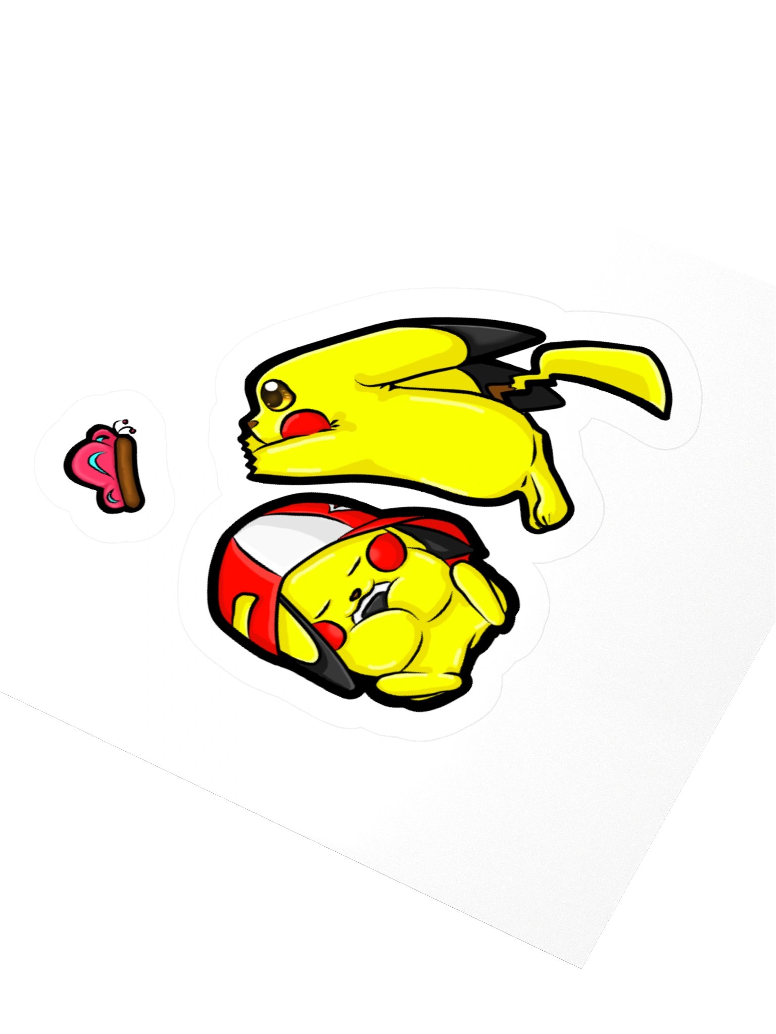 Uber Cute Twin Pika Sticker product image (12)