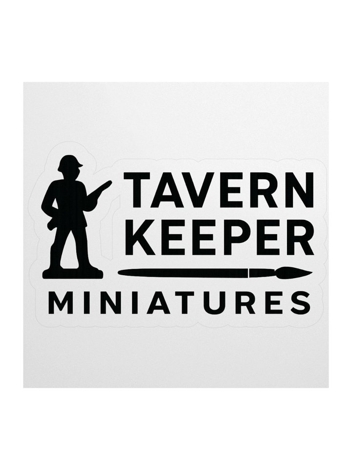 Tavern Keeper Miniatures Logo Sticker product image (1)