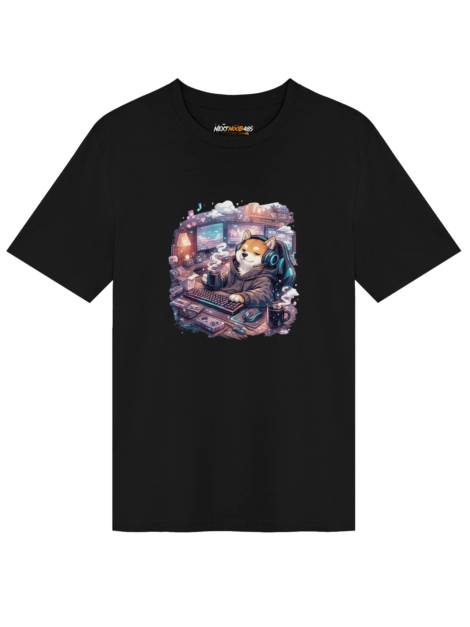 Stanley/Stella Unisex T-Shirt - Gamer's Best Friend: Shiba Inu Edition product image (1)